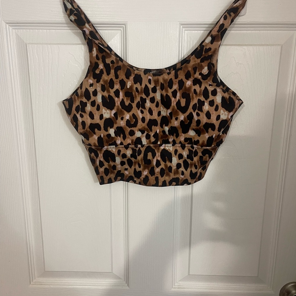 Leopard Print Women's Top
